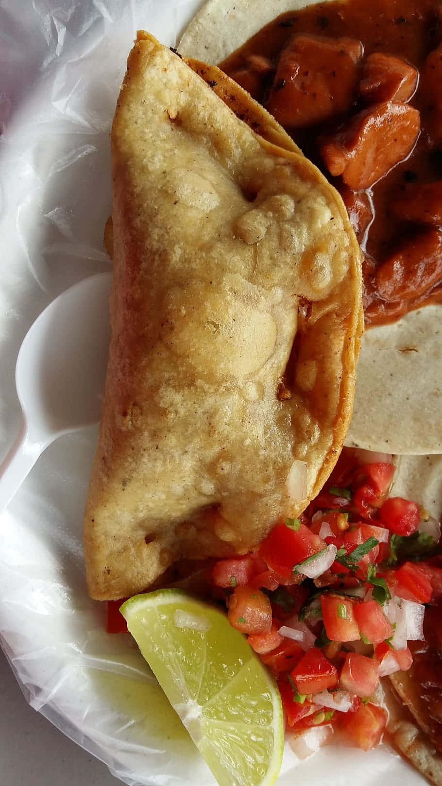 Savory Empanada - A Perfect Mexican Delight Background