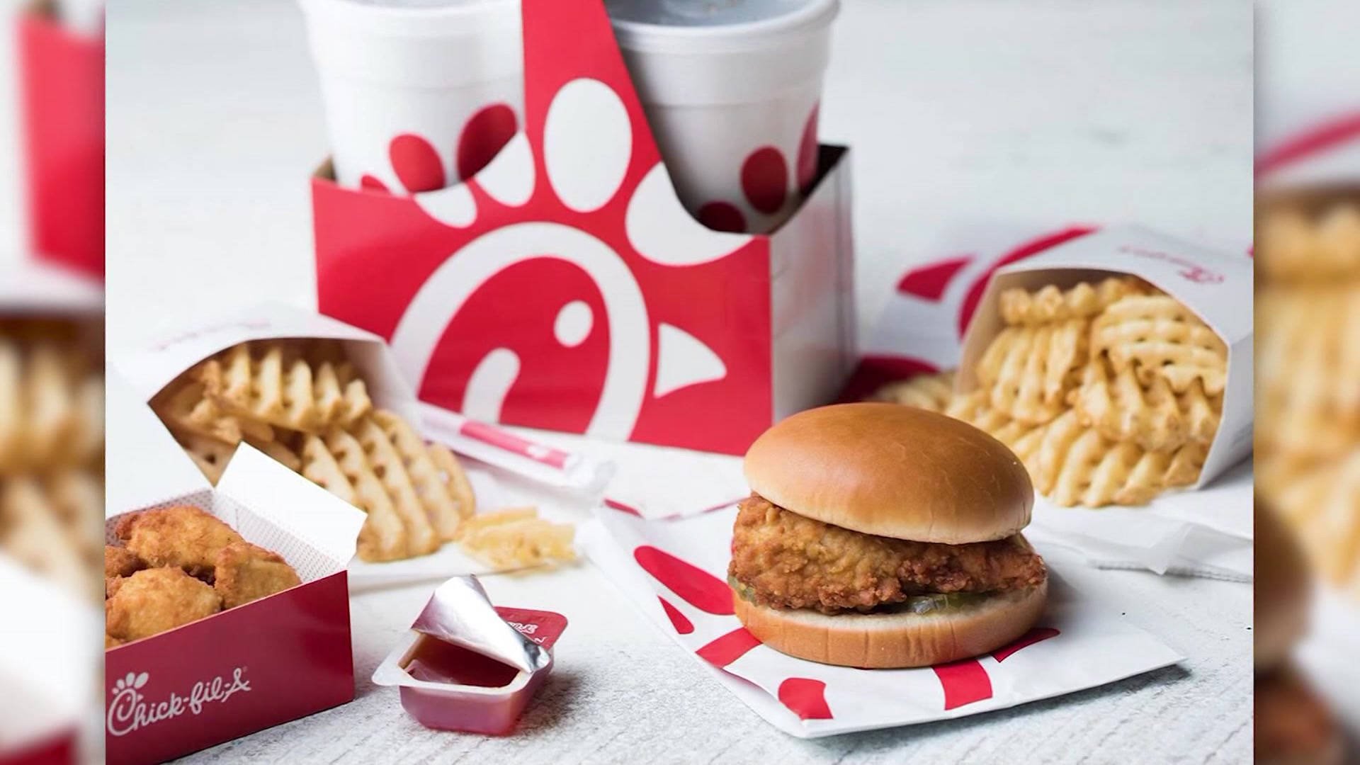 Savour The Delightful Variety At Chick-fil-a Background