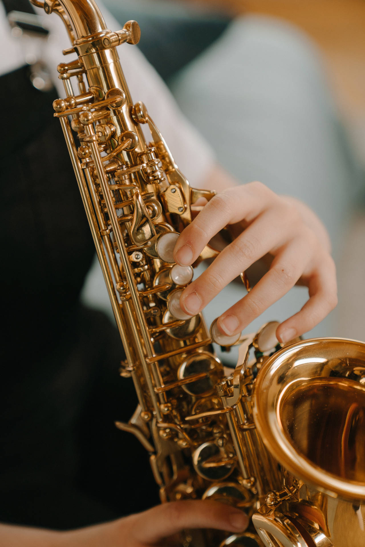 Saxophone Music 4k Background