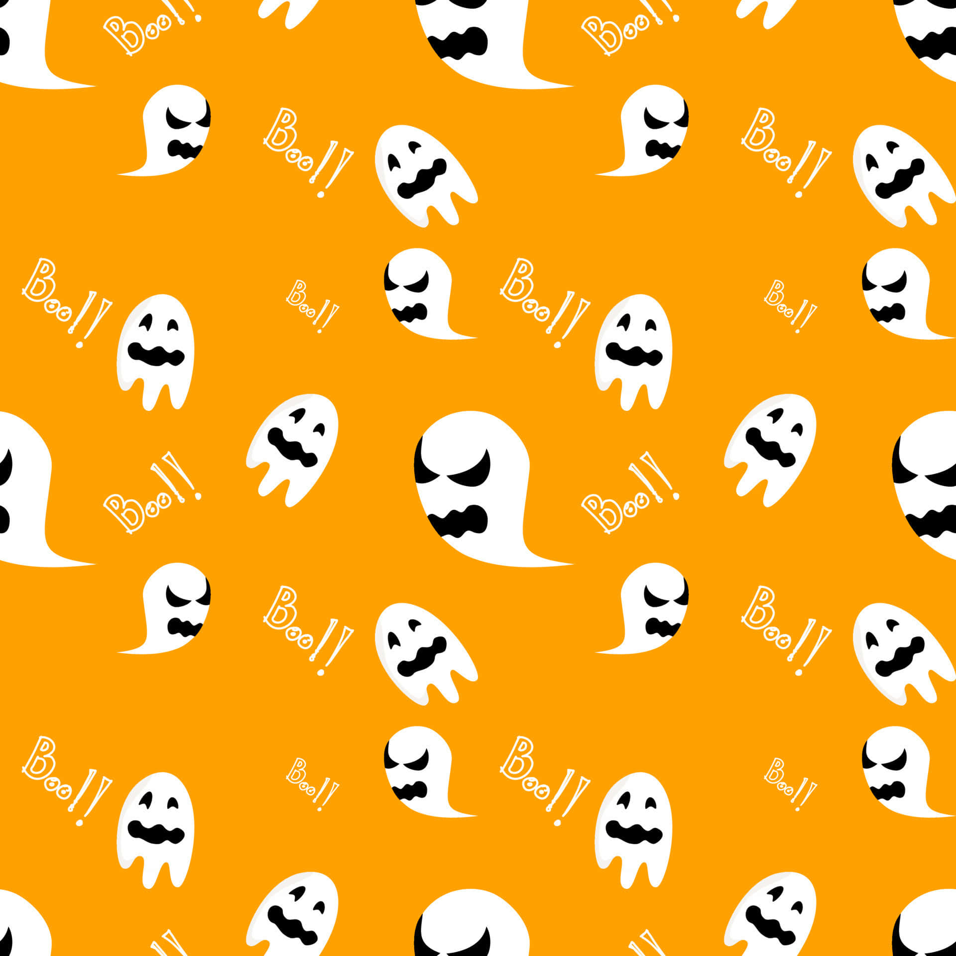 Say Hi To This Cute Little Ghost! Background