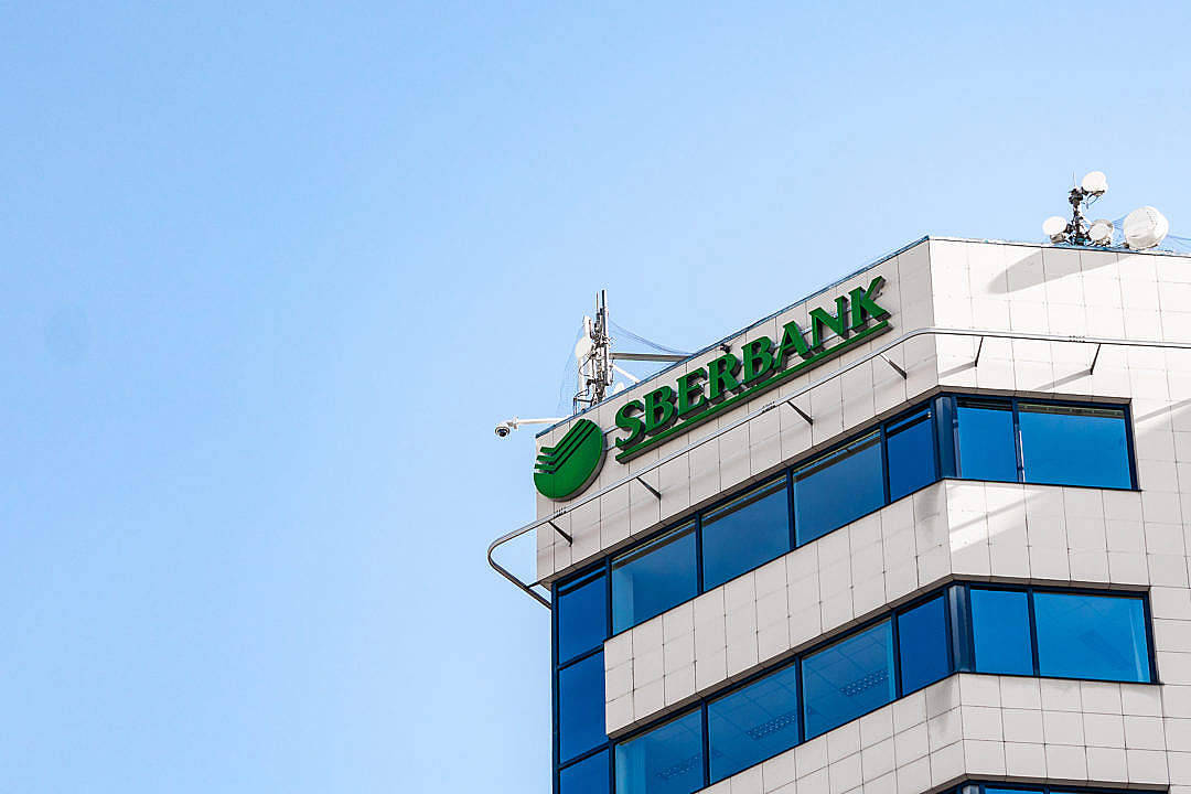 Sberbank Green Logo Background