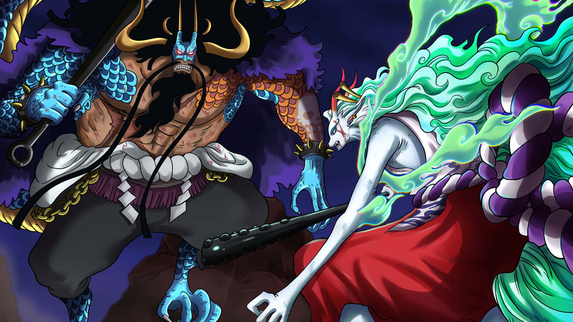 Scale The Heights Of Greatness With Kaido Background
