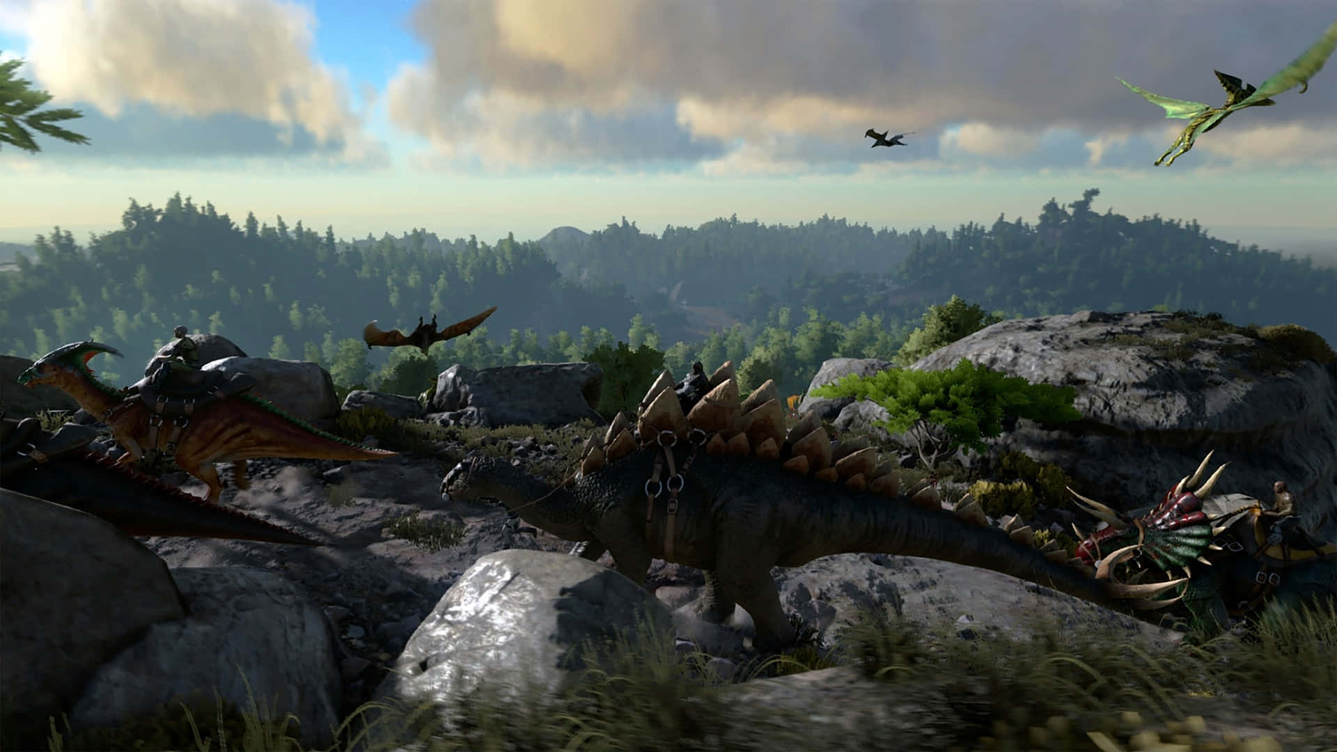 Scale The Walls Of Ancient Ruins And Survive In The Unforgiving Wilds Of Ark Survival 4k. Background
