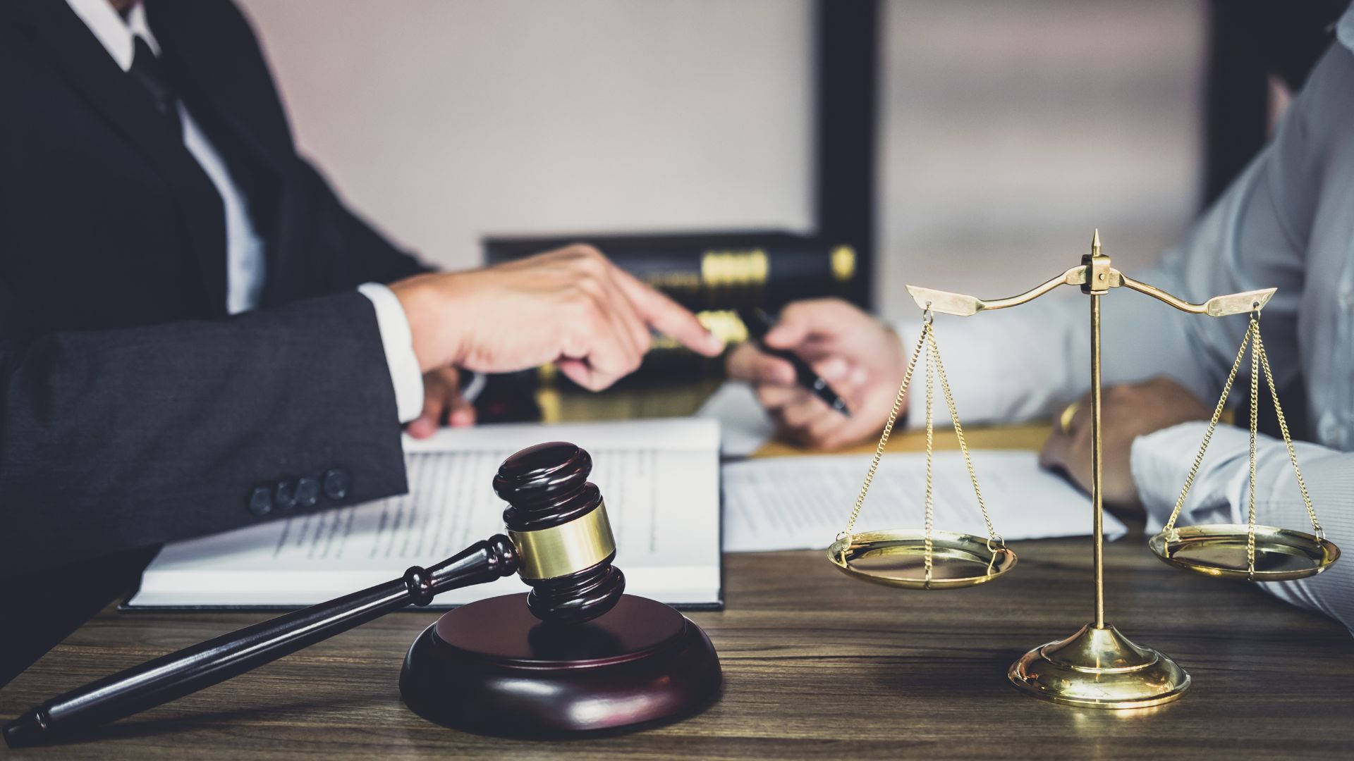 Scales Of Justice Table Background