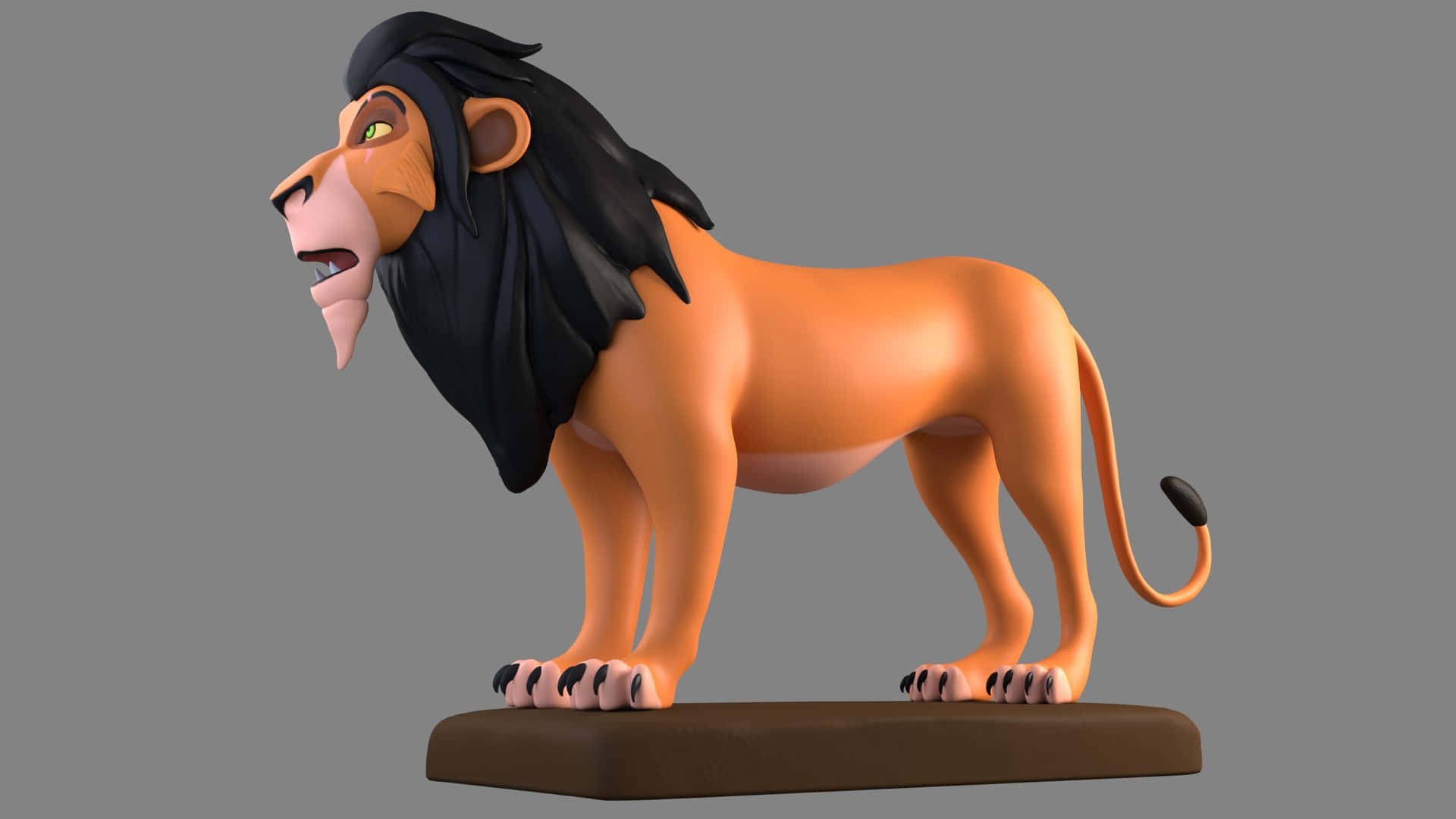 Scar, The Villainous Lion From Disney's Lion King. Background