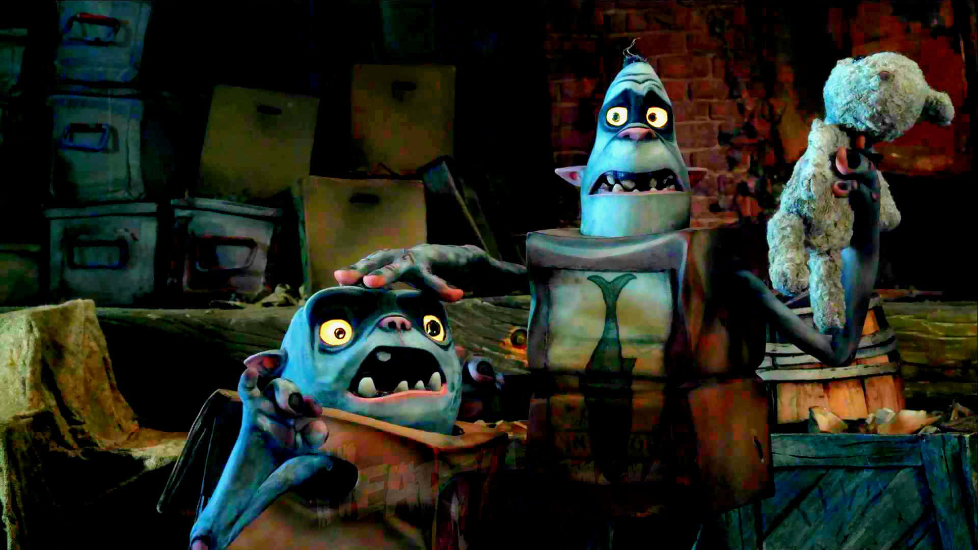 Scared Trolls From The Boxtrolls Background