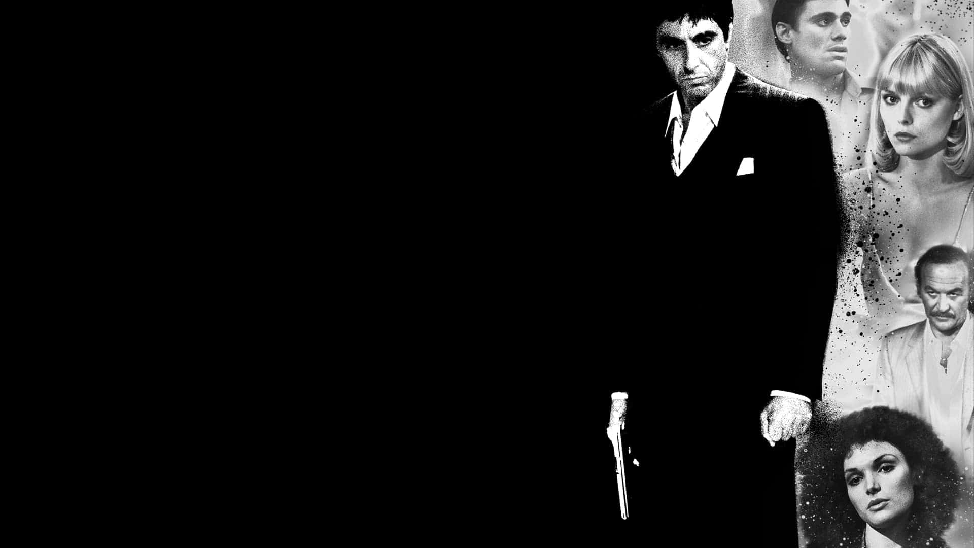 Scarface Montana Collage Background