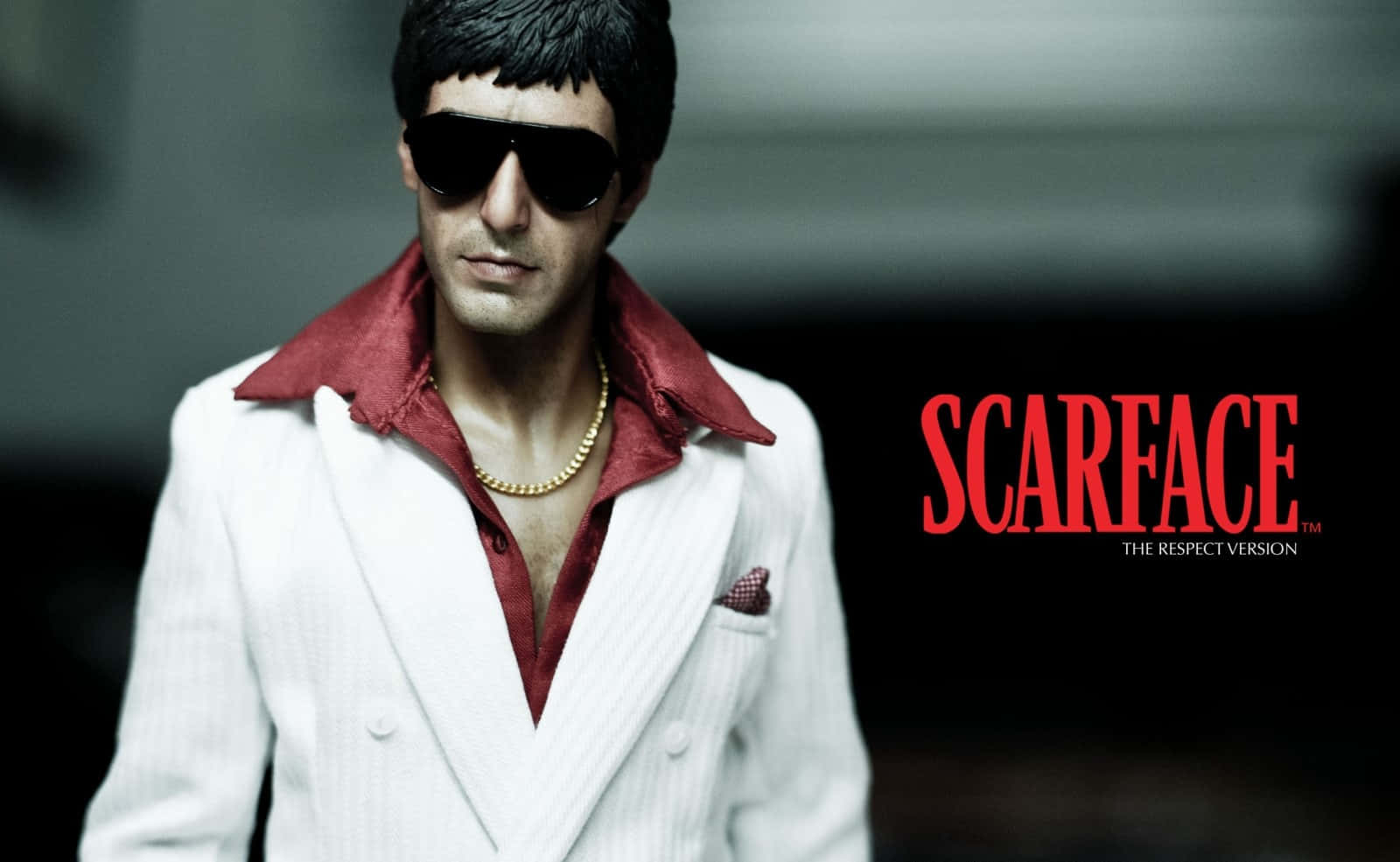 Scarface Respect Version Promotional Art Background