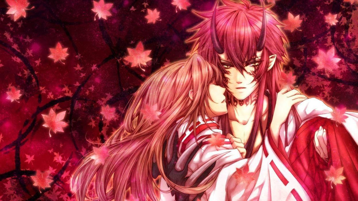 Scarlet Anime Demon Background