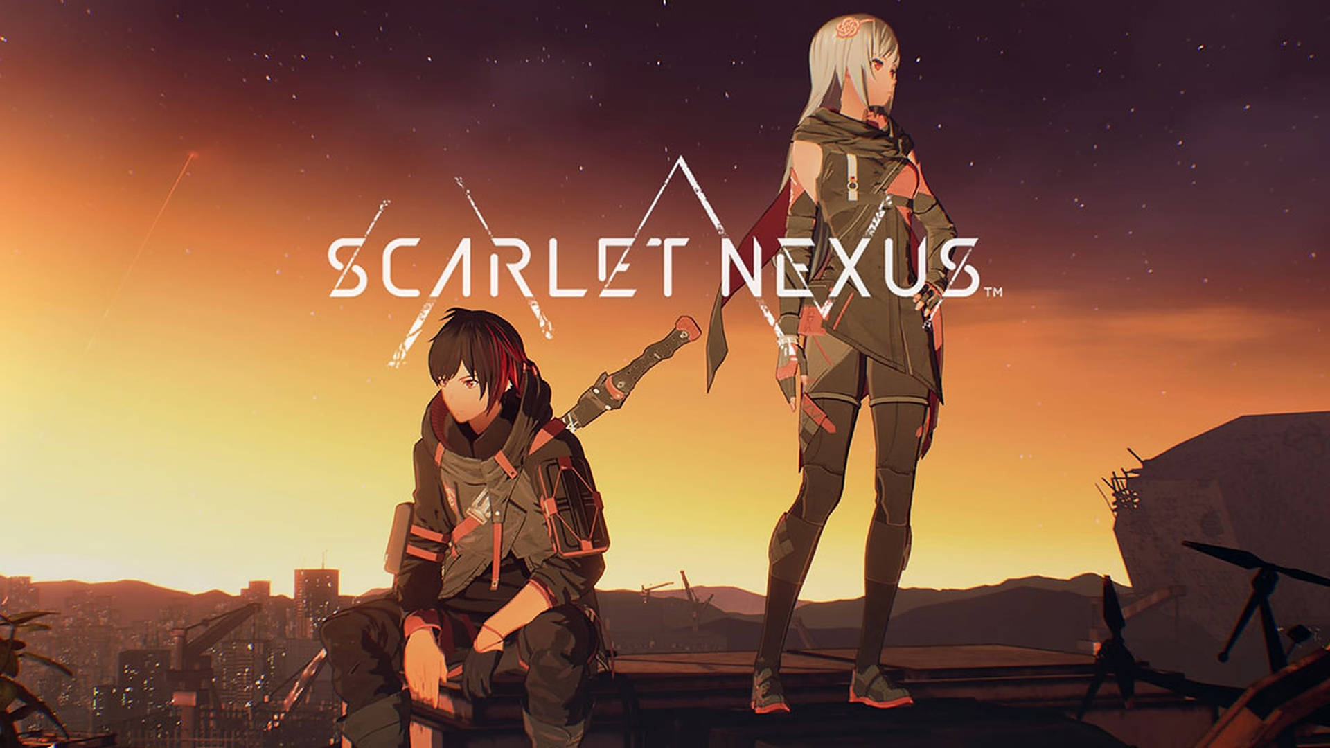 Scarlet Nexus Duo Warriors Background