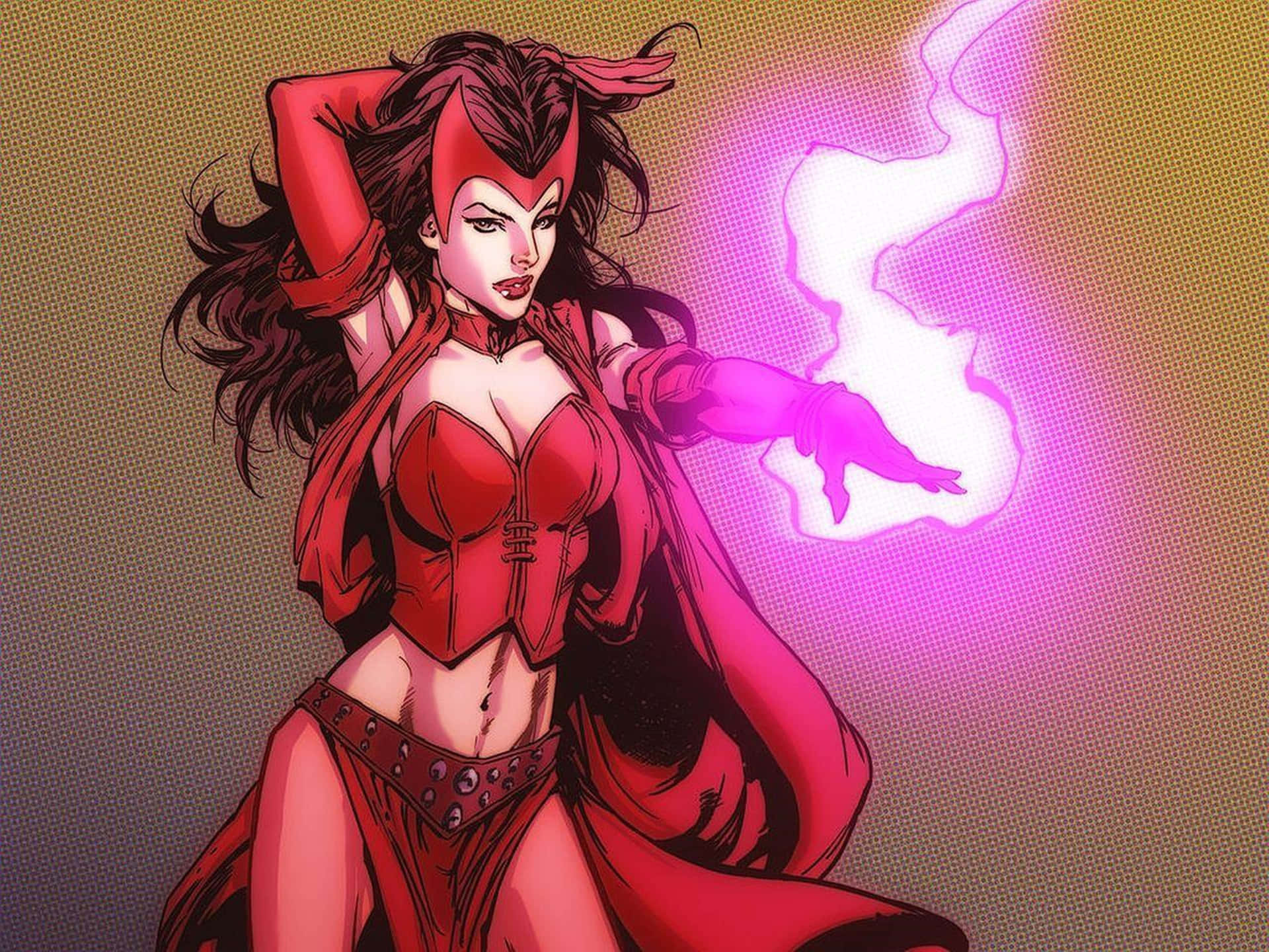 Scarlet Witch Casts A Spell Of Powerful Magic