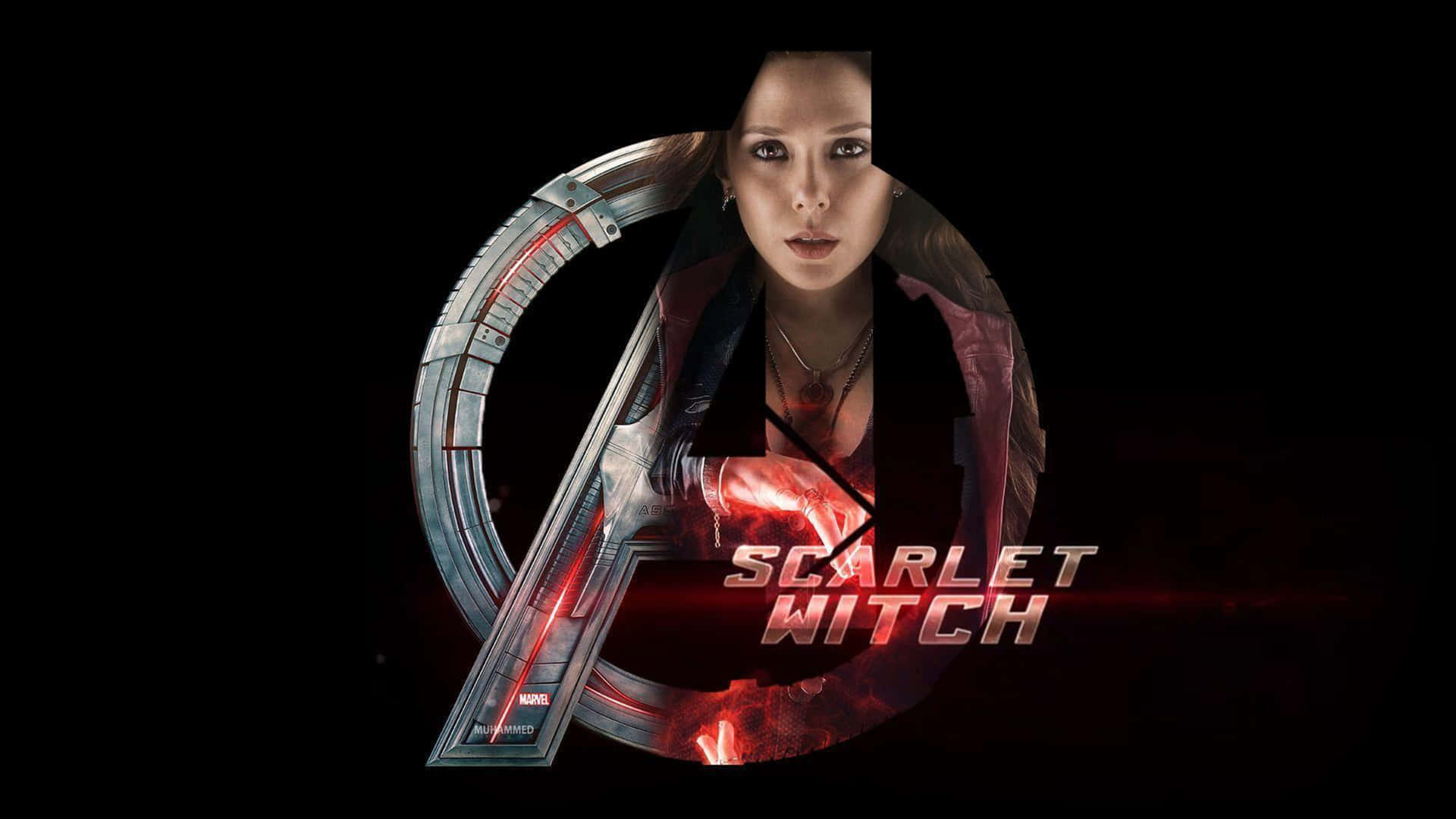 Scarlet Witch Graphic Poster 8k Background