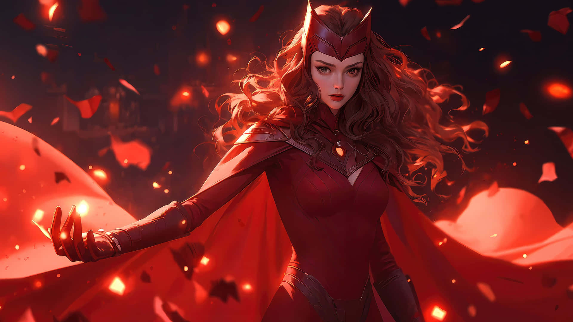 Scarlet Witch Magic Aura