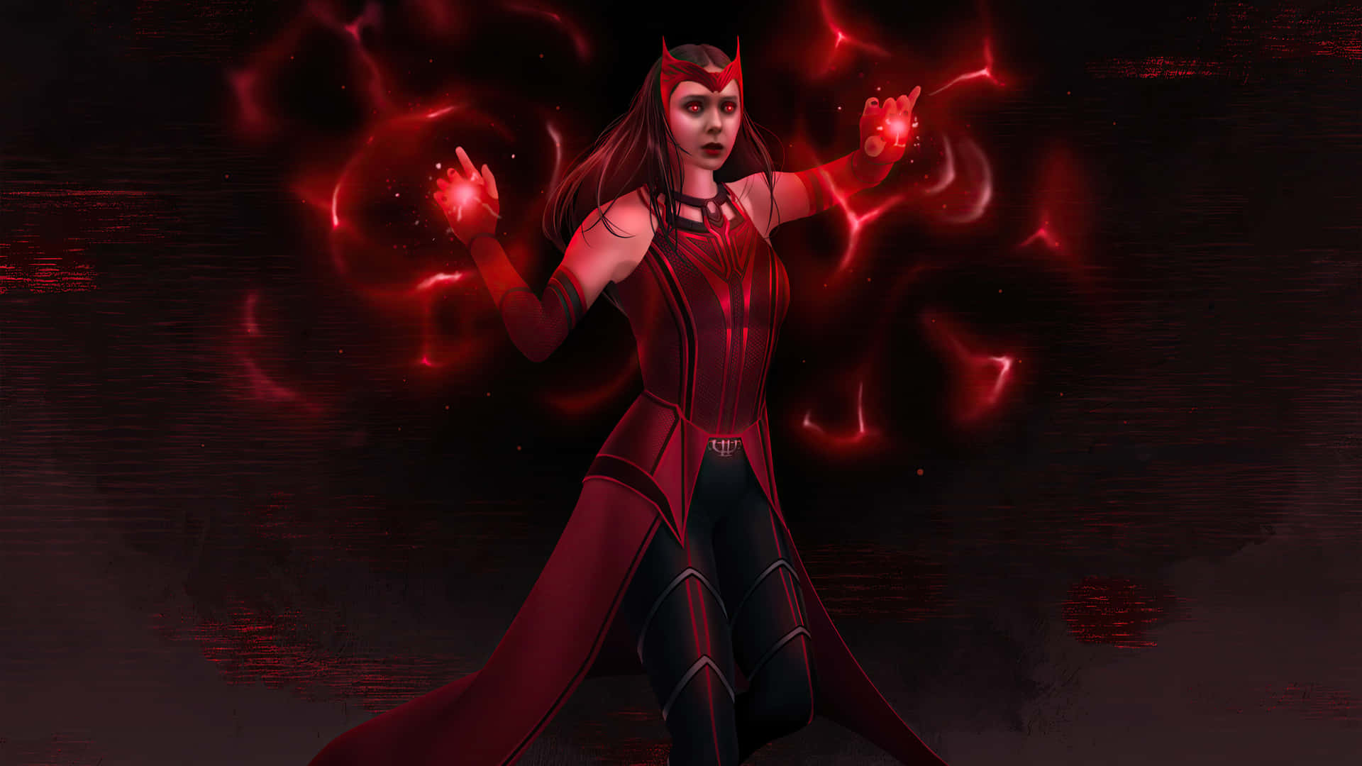 Scarlet Witch Magic Display