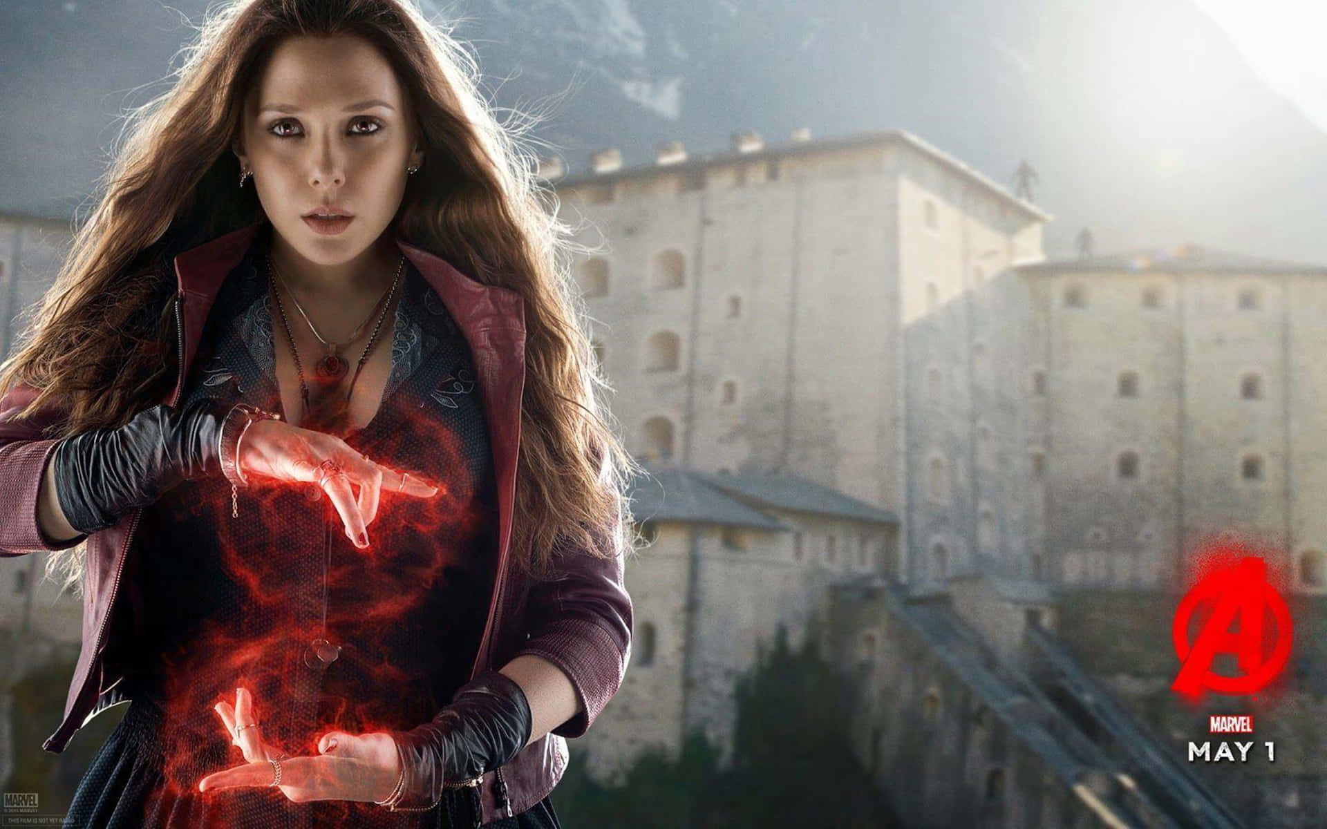 Scarlet Witch Manipulating Energy 8k