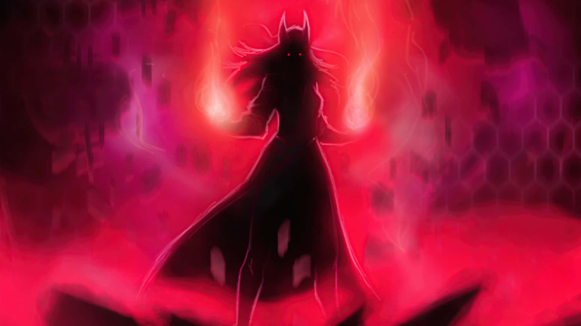 Scarlet Witch Mystical Energy Background
