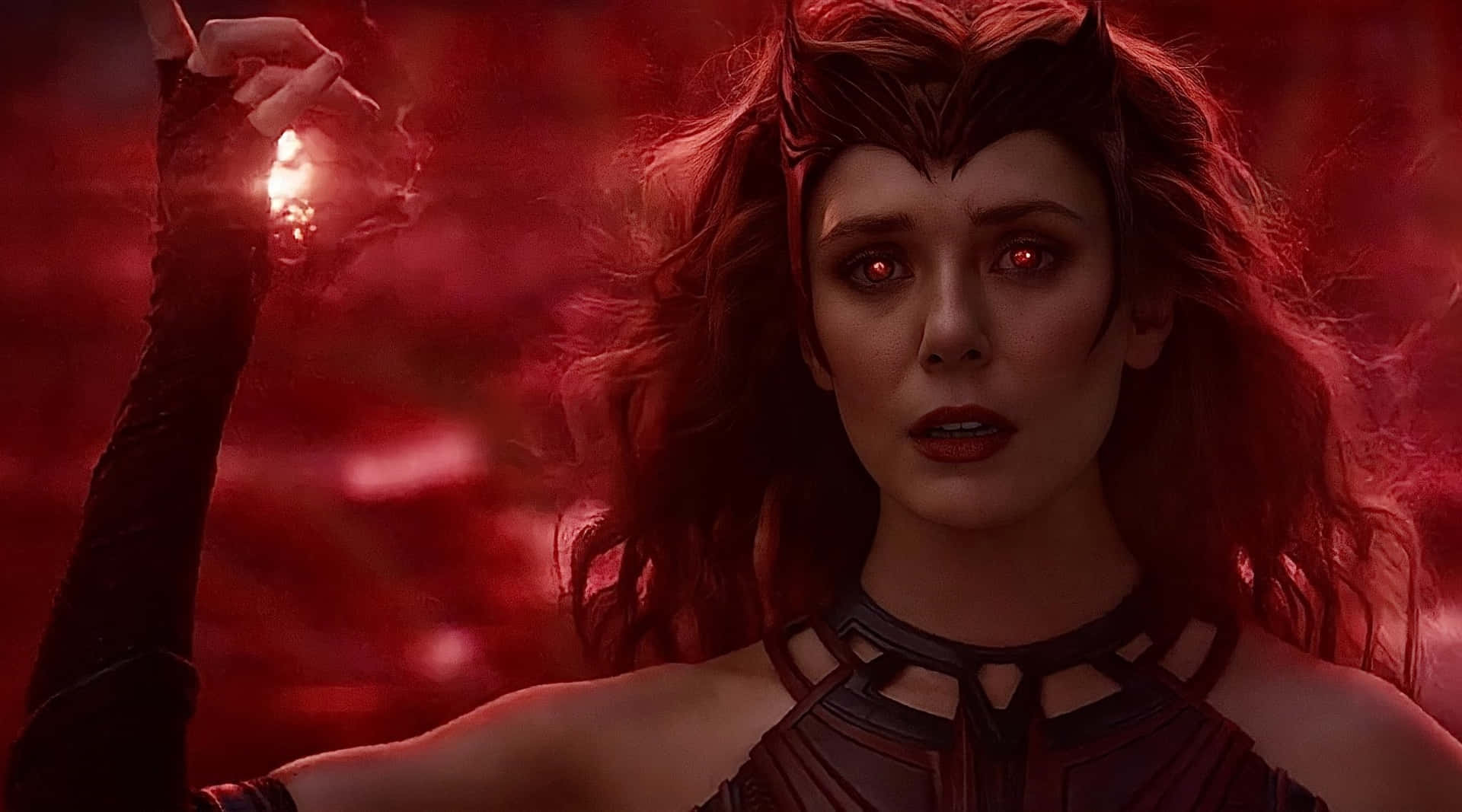 Scarlet Witch Power Manifestation Background