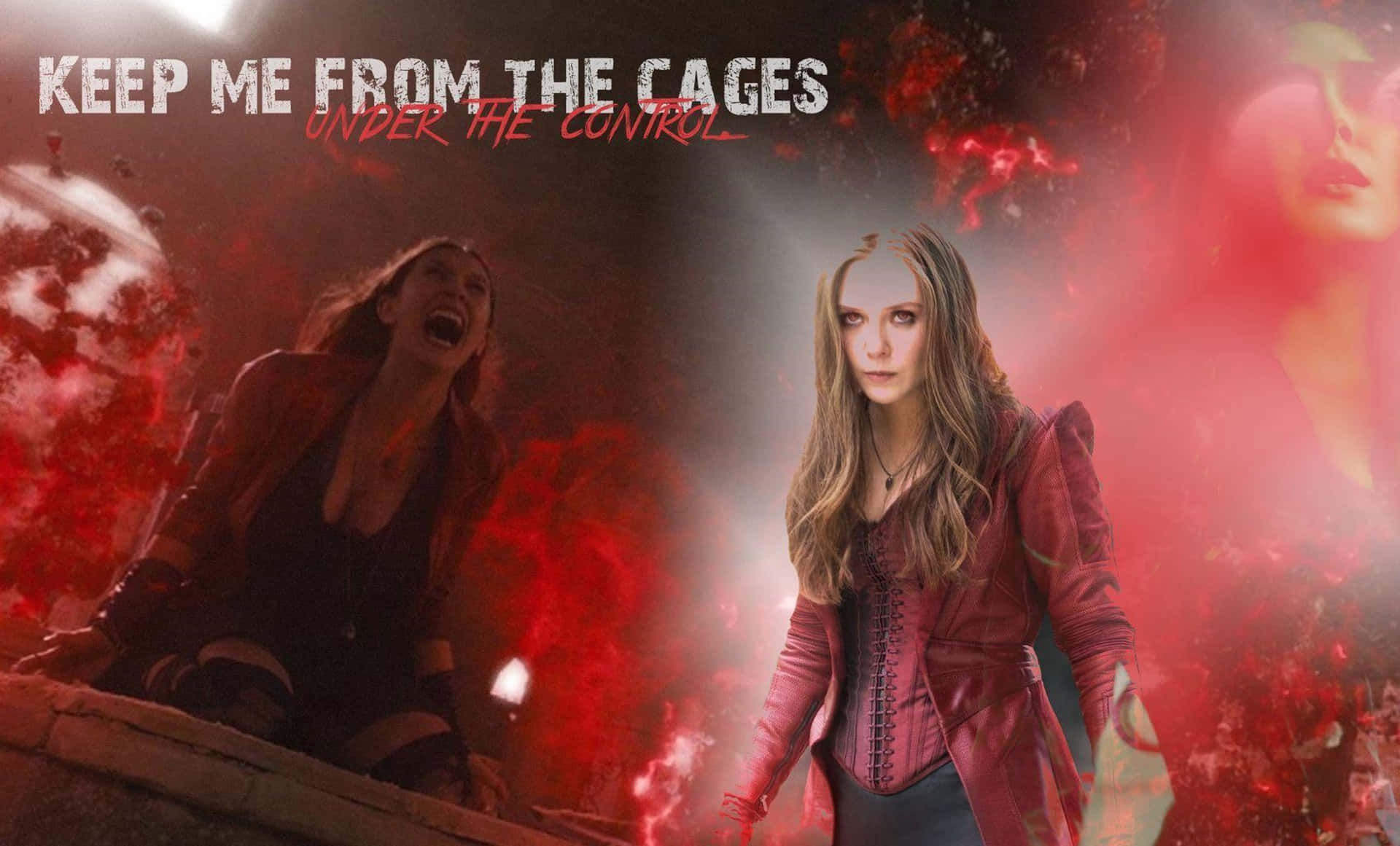 Scarlet Witch Ready For Battle