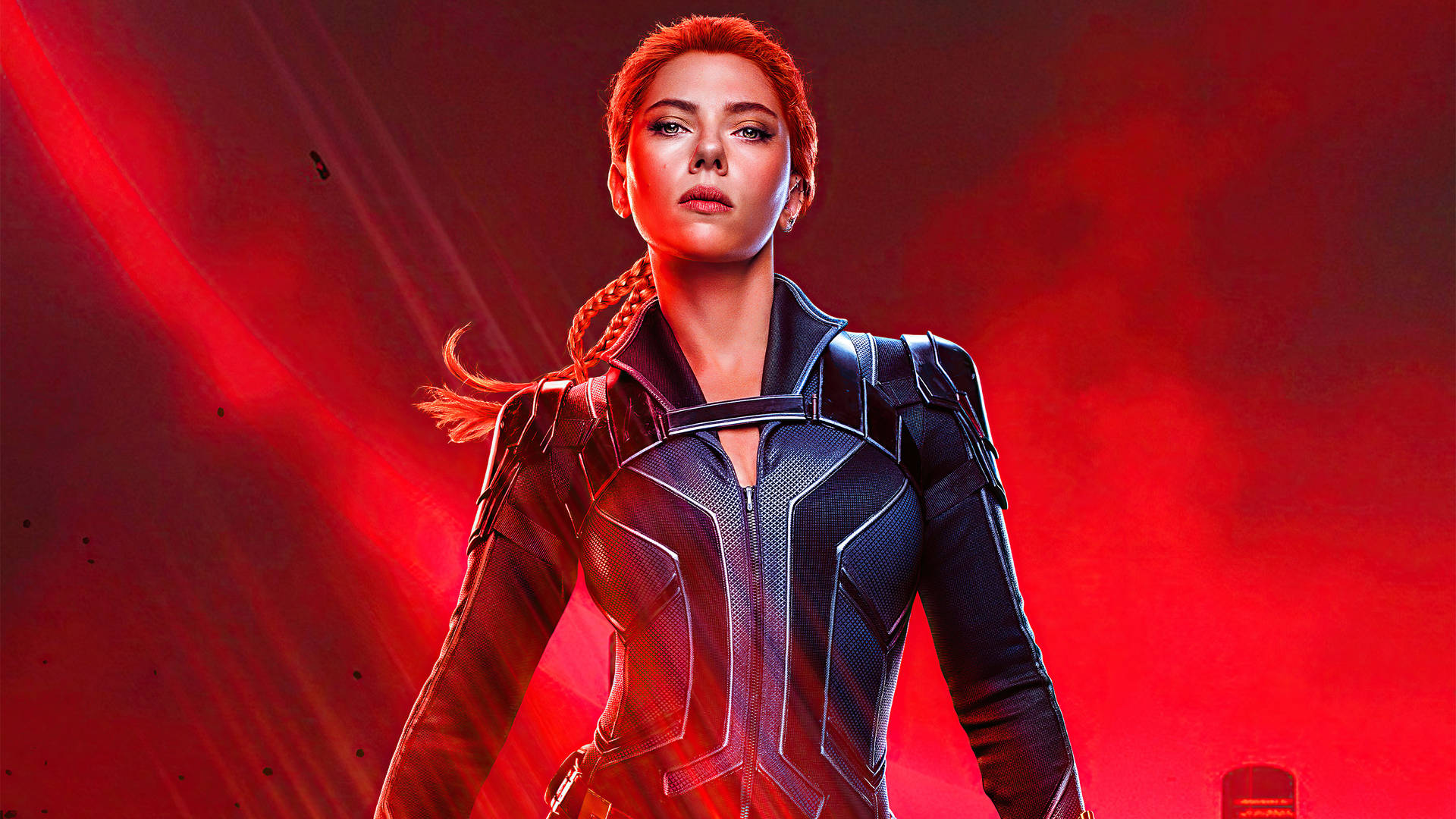 Scarlett Johansson As Marvel's Black Widow Background