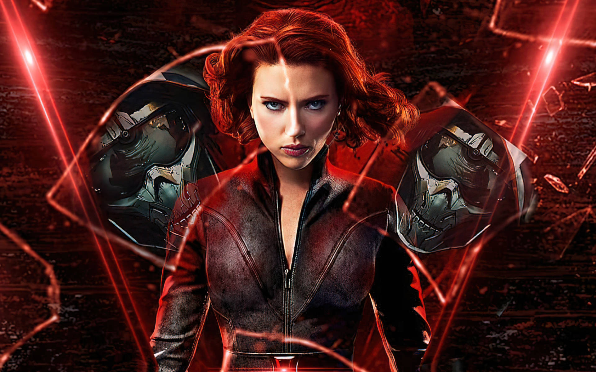 Scarlett Johansson As Natasha Romanova In Black Widow Background