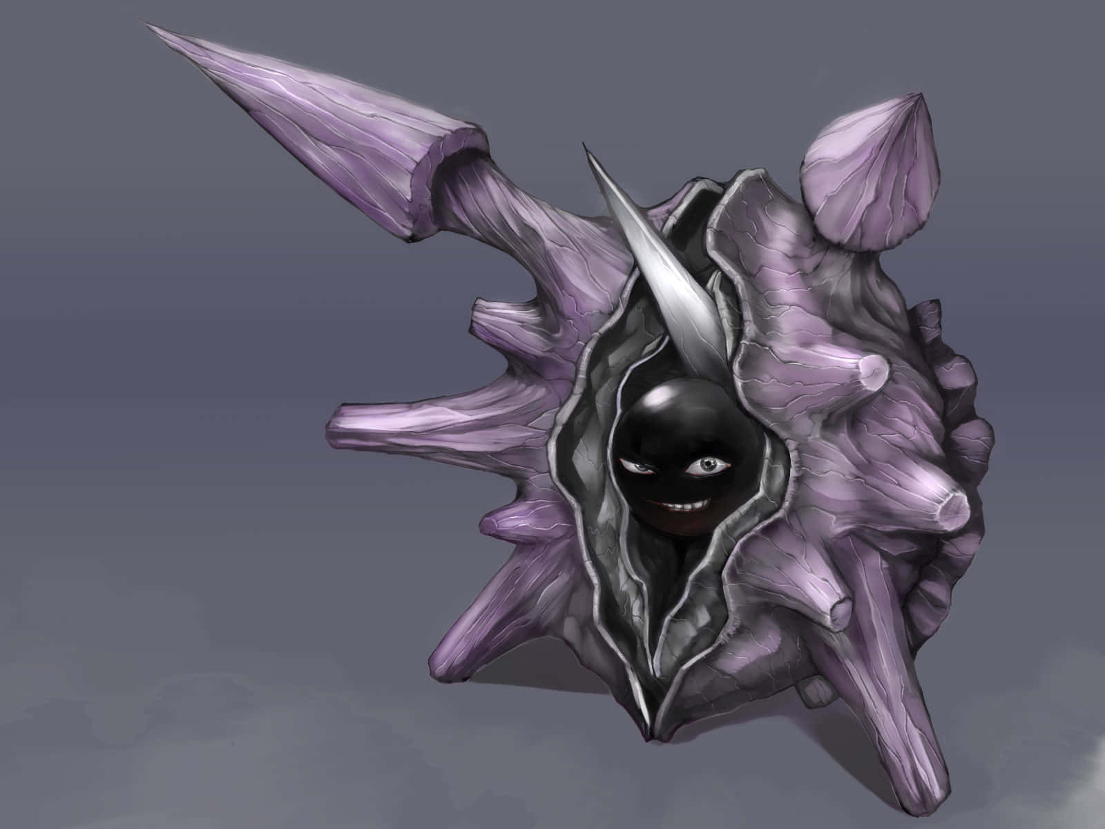 Scary Cloyster Background