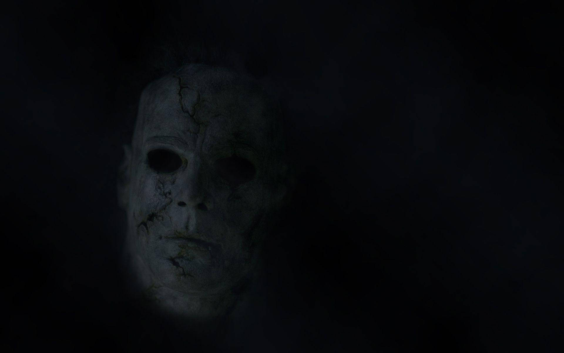 Scary Face Dark Figure Face