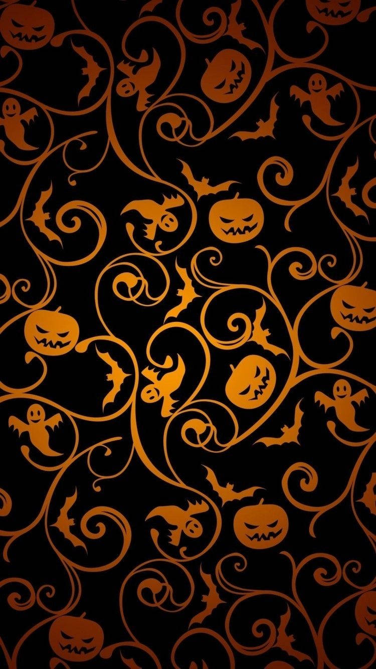 Scary Halloween Iphone 750 X 1334 Background