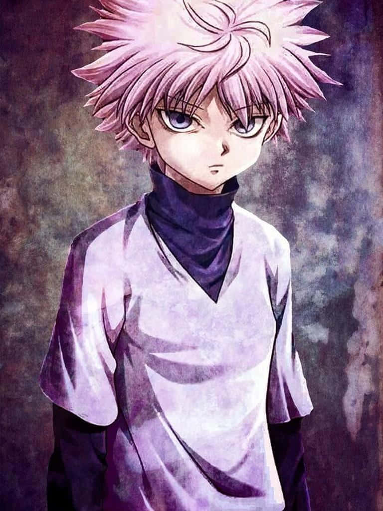 Scary Killua Cute Background