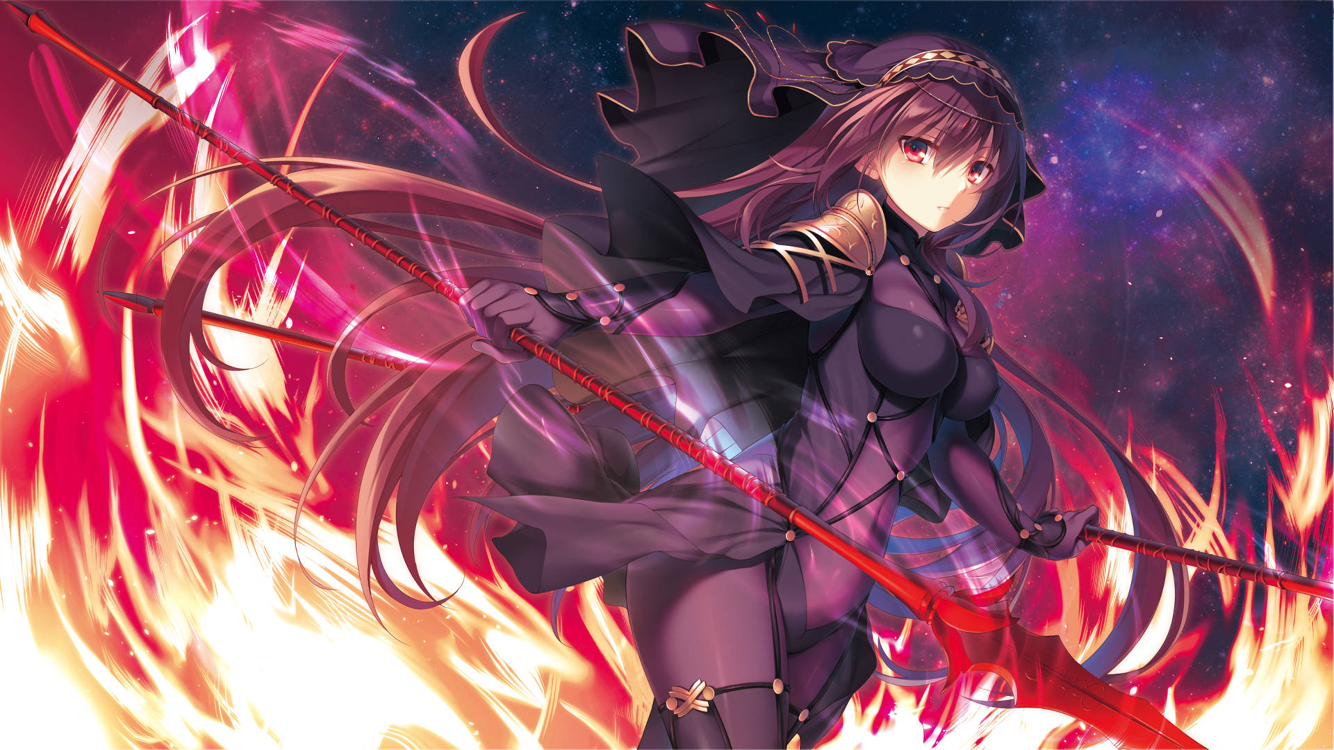Scathach Of Fate Grand Order Background