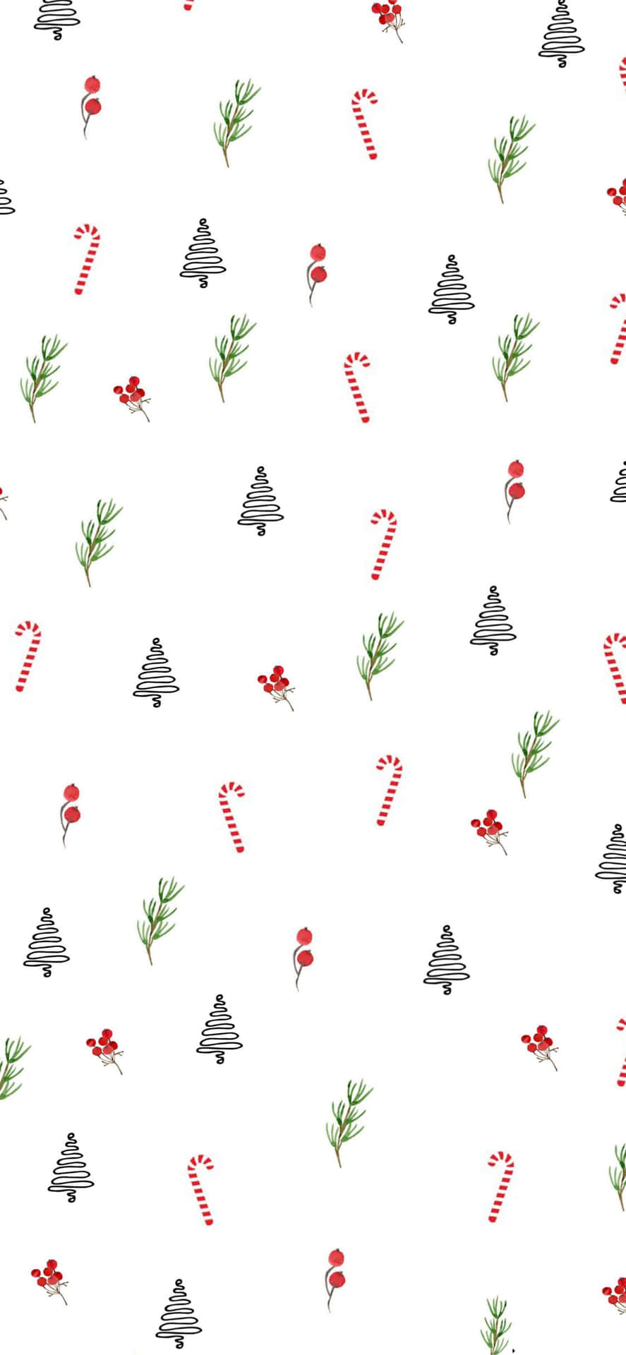 Scattered Simple Aesthetic Cute Christmas Adornments