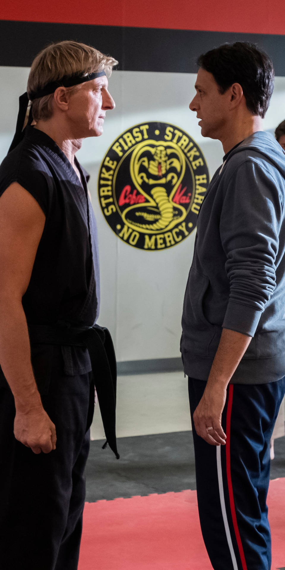 Scene From Cobra Kai Phone Background