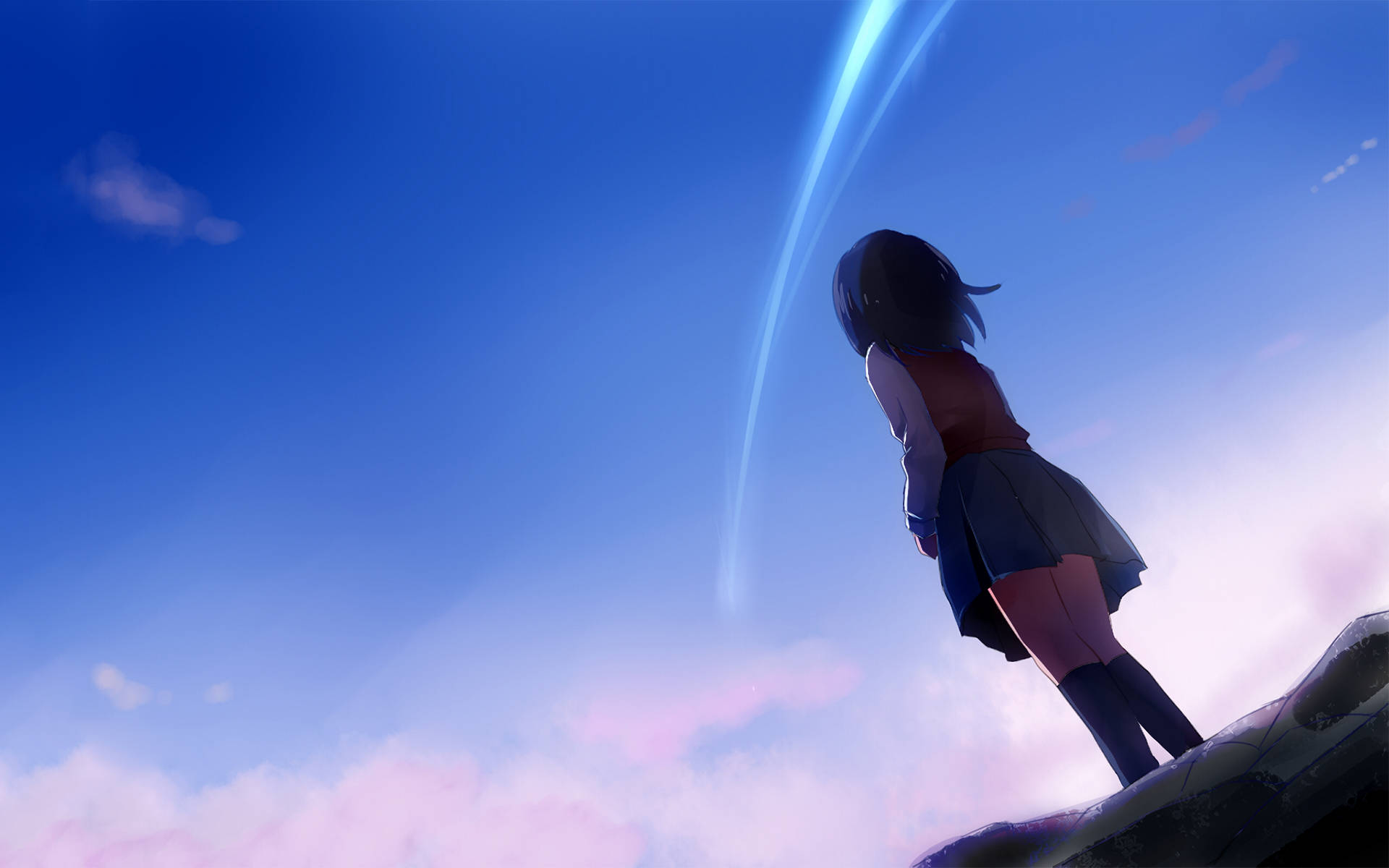 Scene From Your Name Anime Background