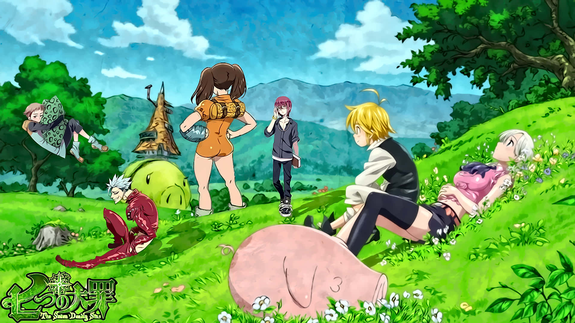 Scene In Seven Deadly Sins 4k