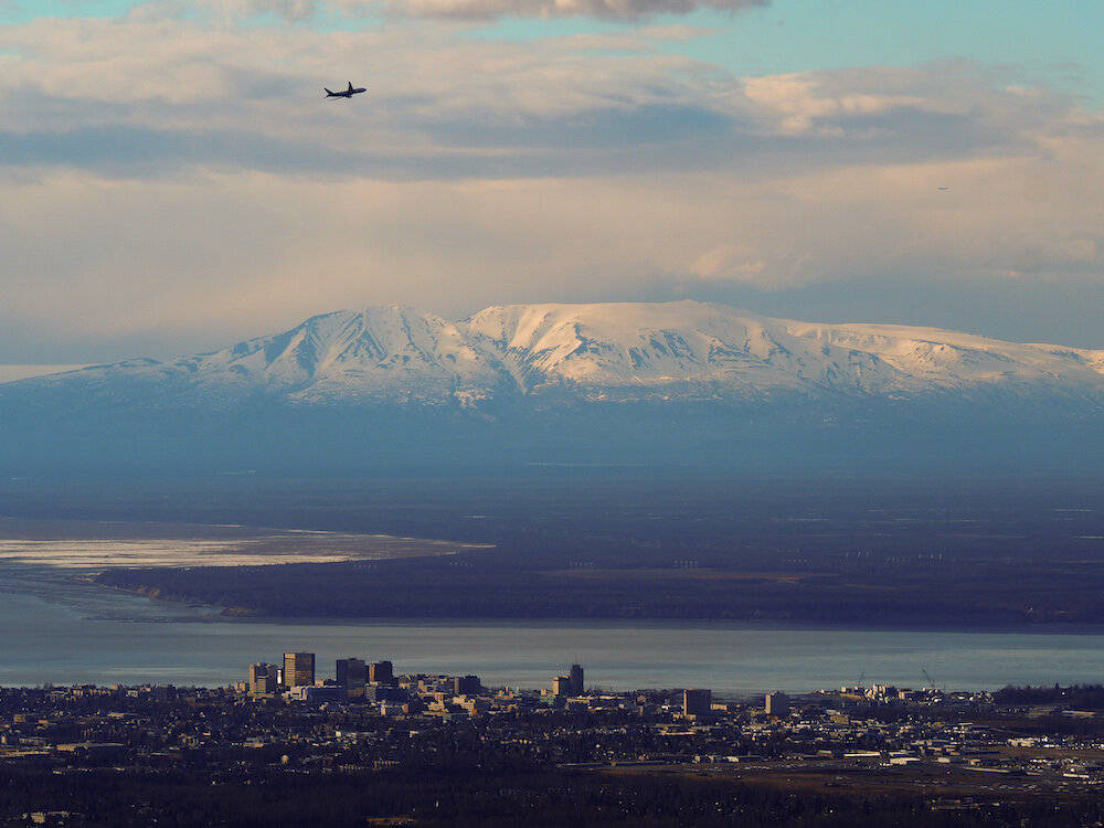 Scenery Of Anchorage Background