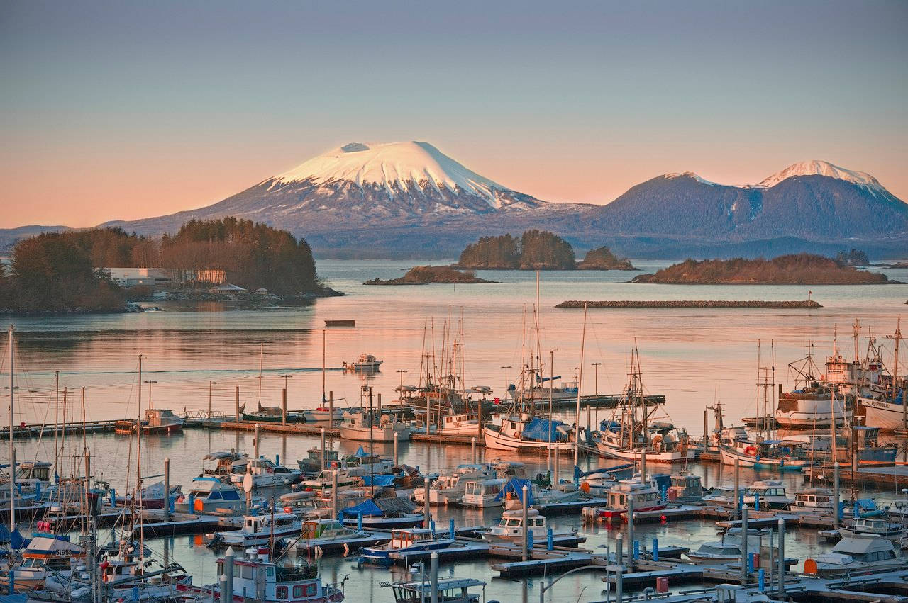 Scenery Of Anchorage Background