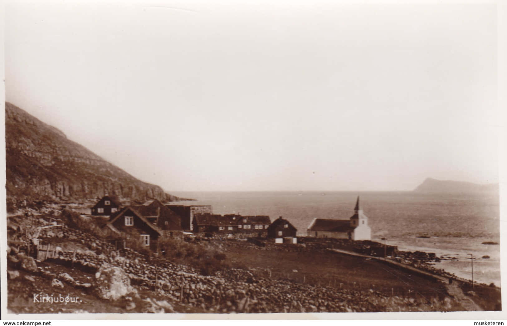 Scenic Aerial View Of Tórshavn, Capital Of Faroe Islands Background