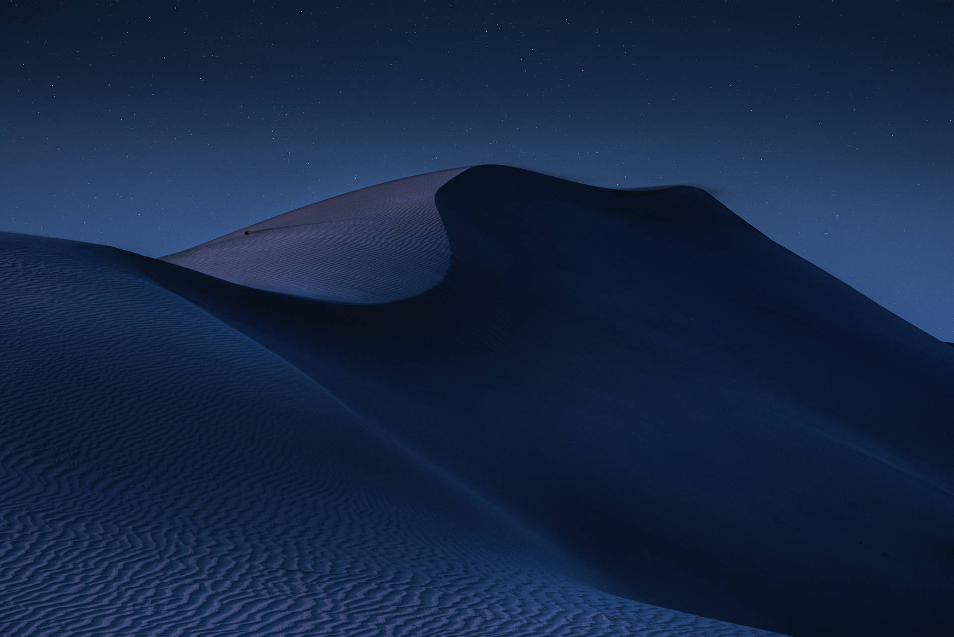 Scenic Mountain Desert Dark 4k Background