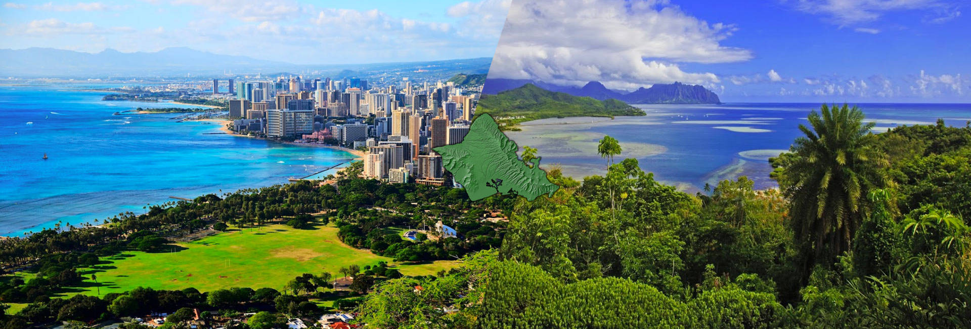 Scenic Oahu Locations Background