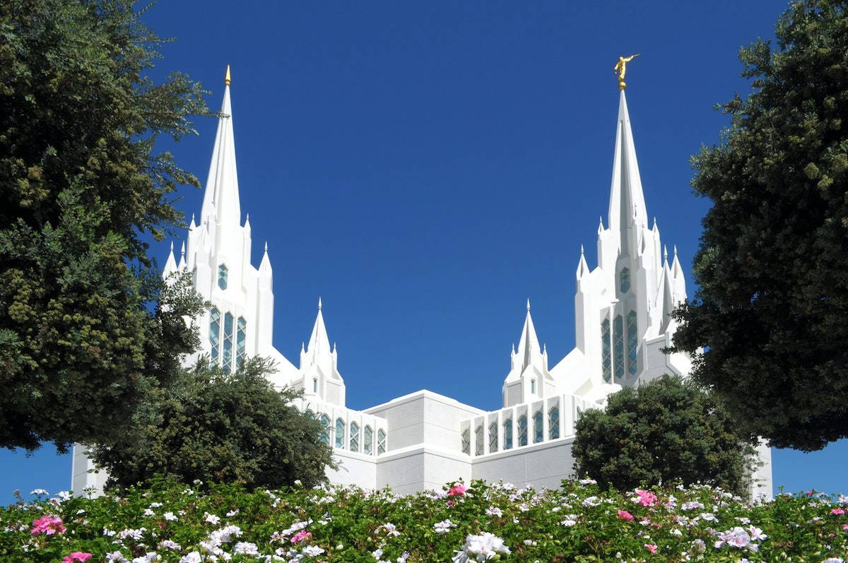 Scenic San Diego California Temple