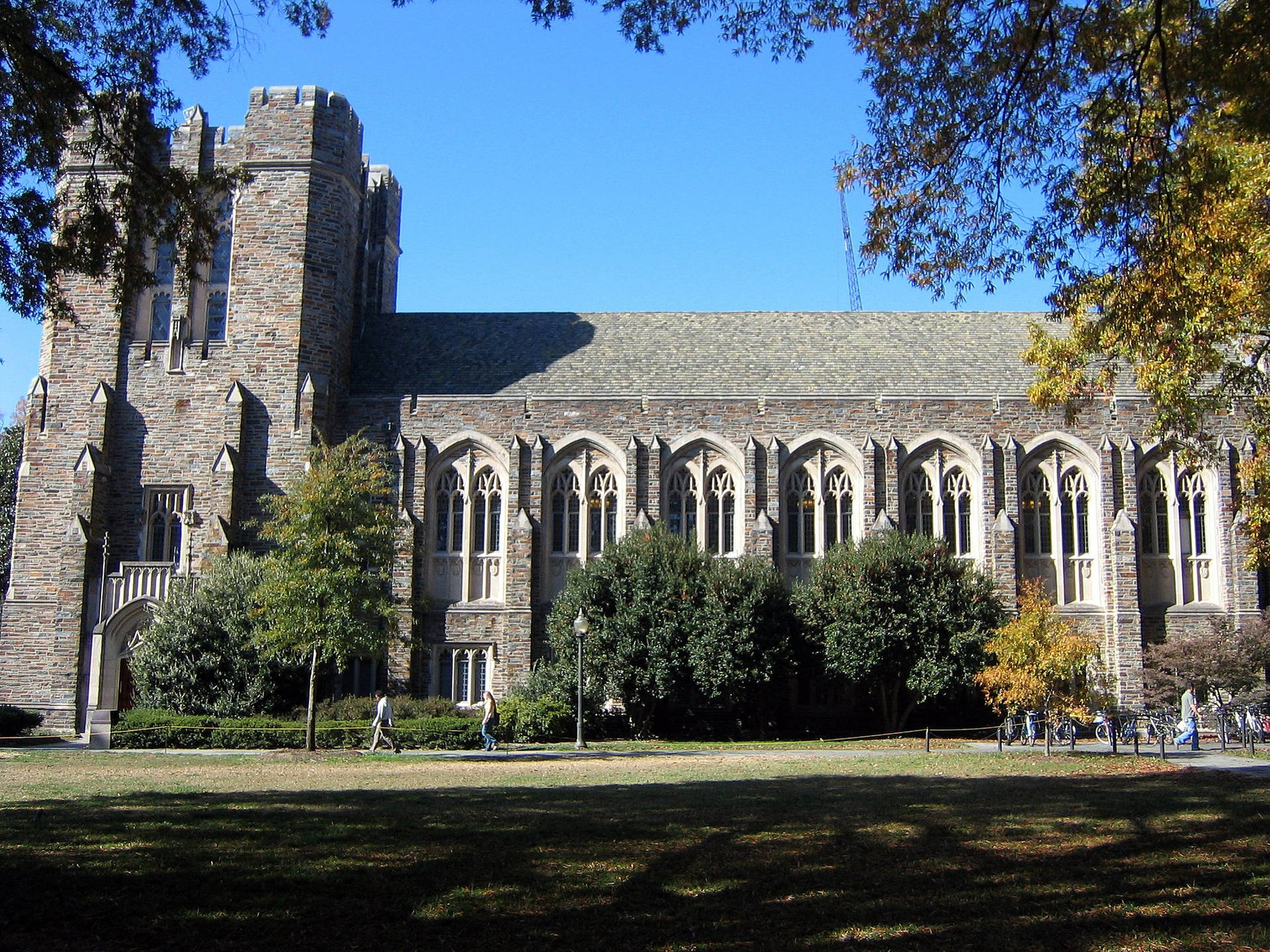 Scenic View Of Duke University Libraries