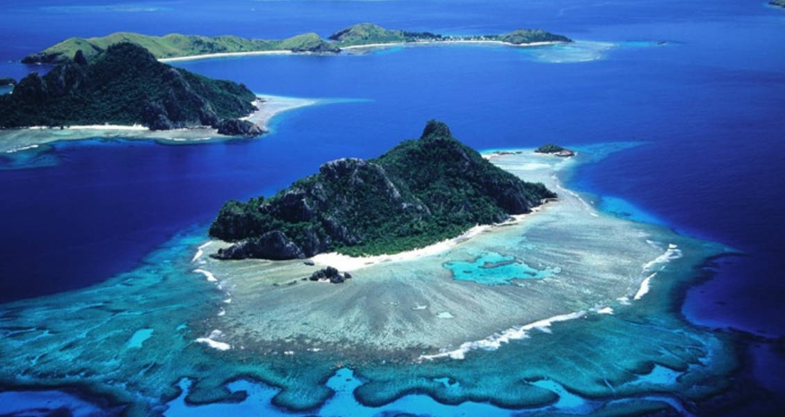 Scenic View Of Solomon Islands Background