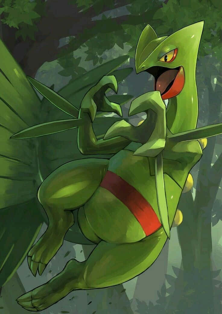 Sceptile Forest Guardian Background