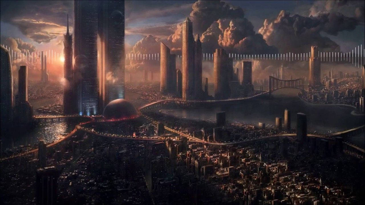 Sci Fi City Wallpaper Engine Background