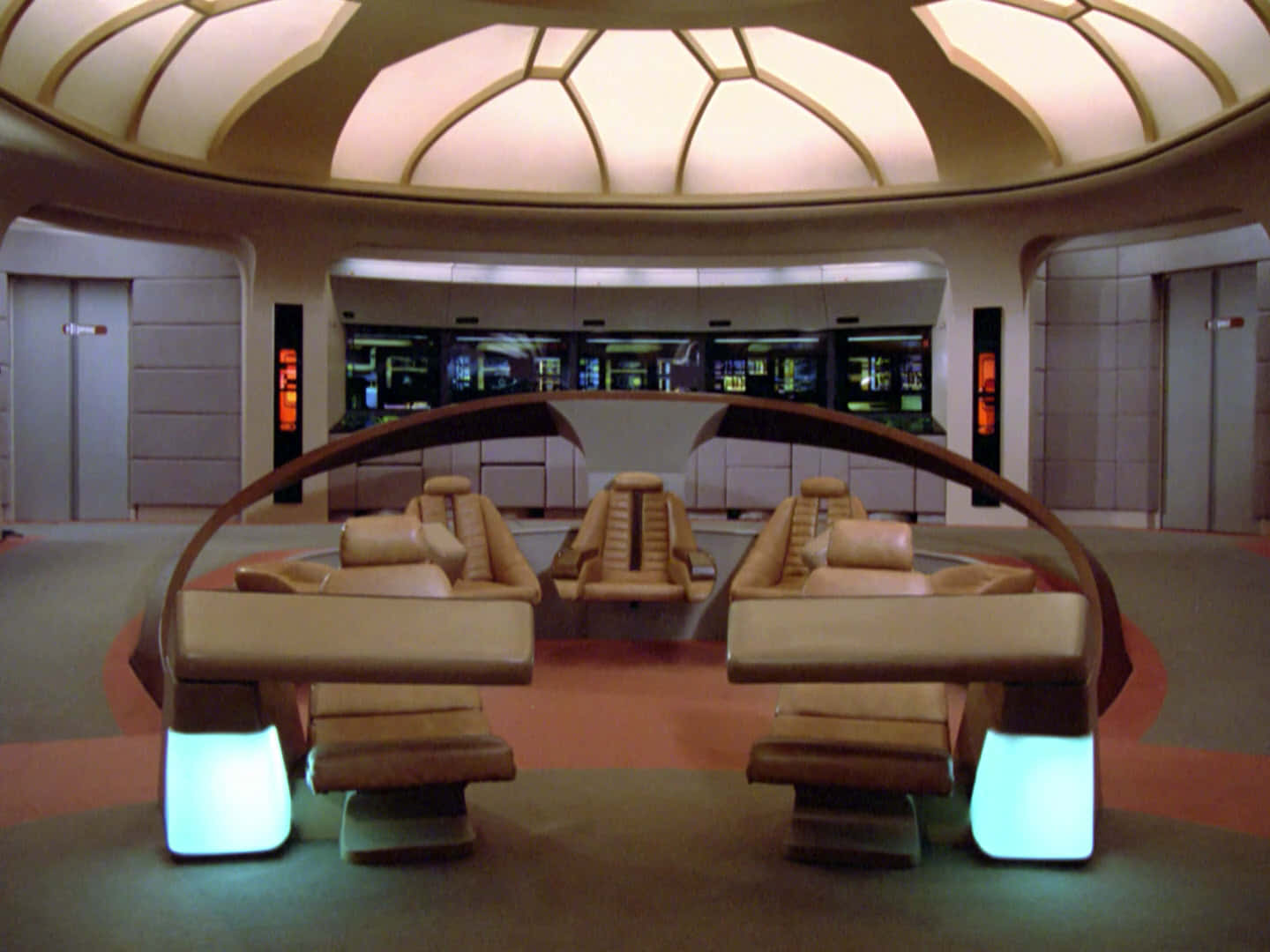 Sci Fi Star Trek Enterprise Bridge Series Set Background