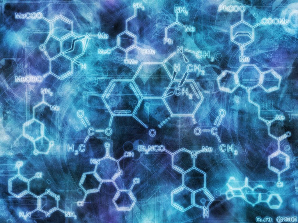 Science Desktop Chemical Formulae