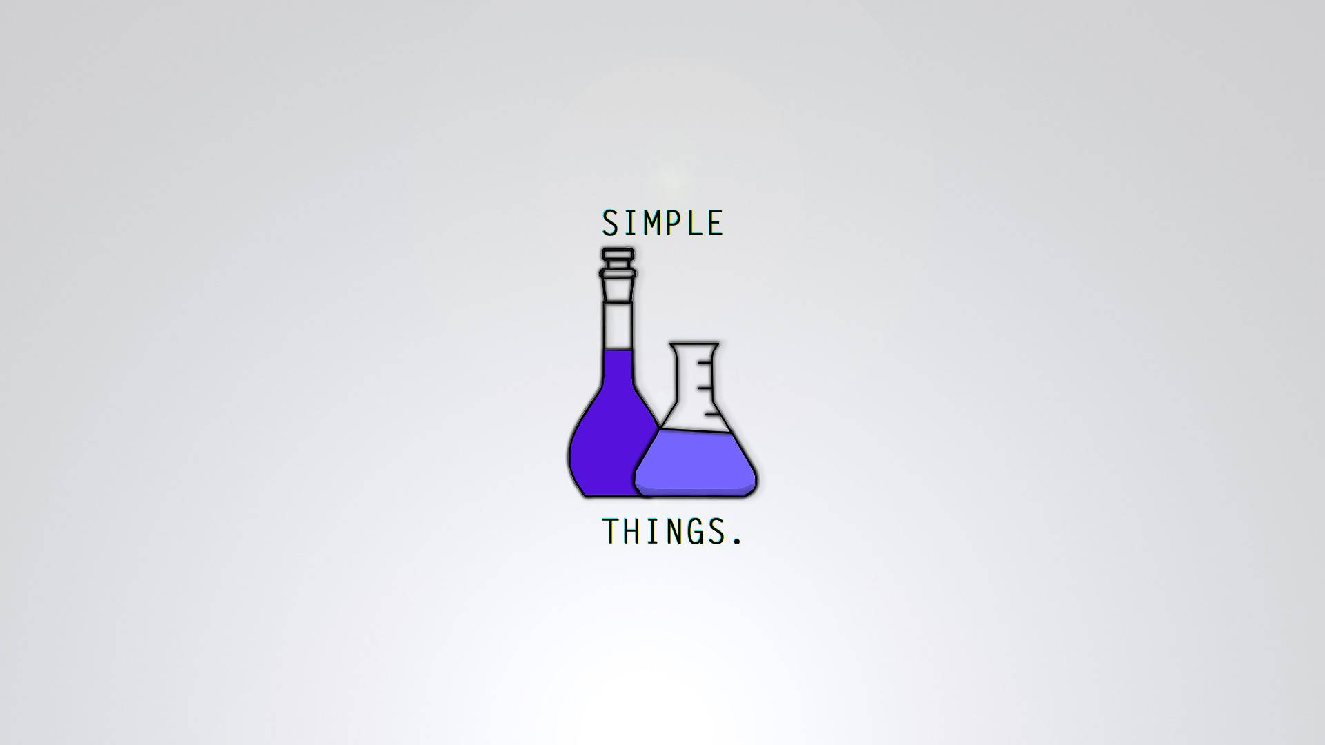 Science Desktop Simple Flasks