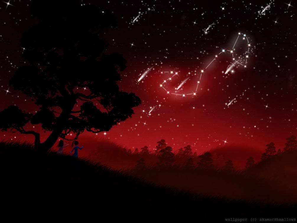 Scintillating View Of The Scorpio Constellation Background