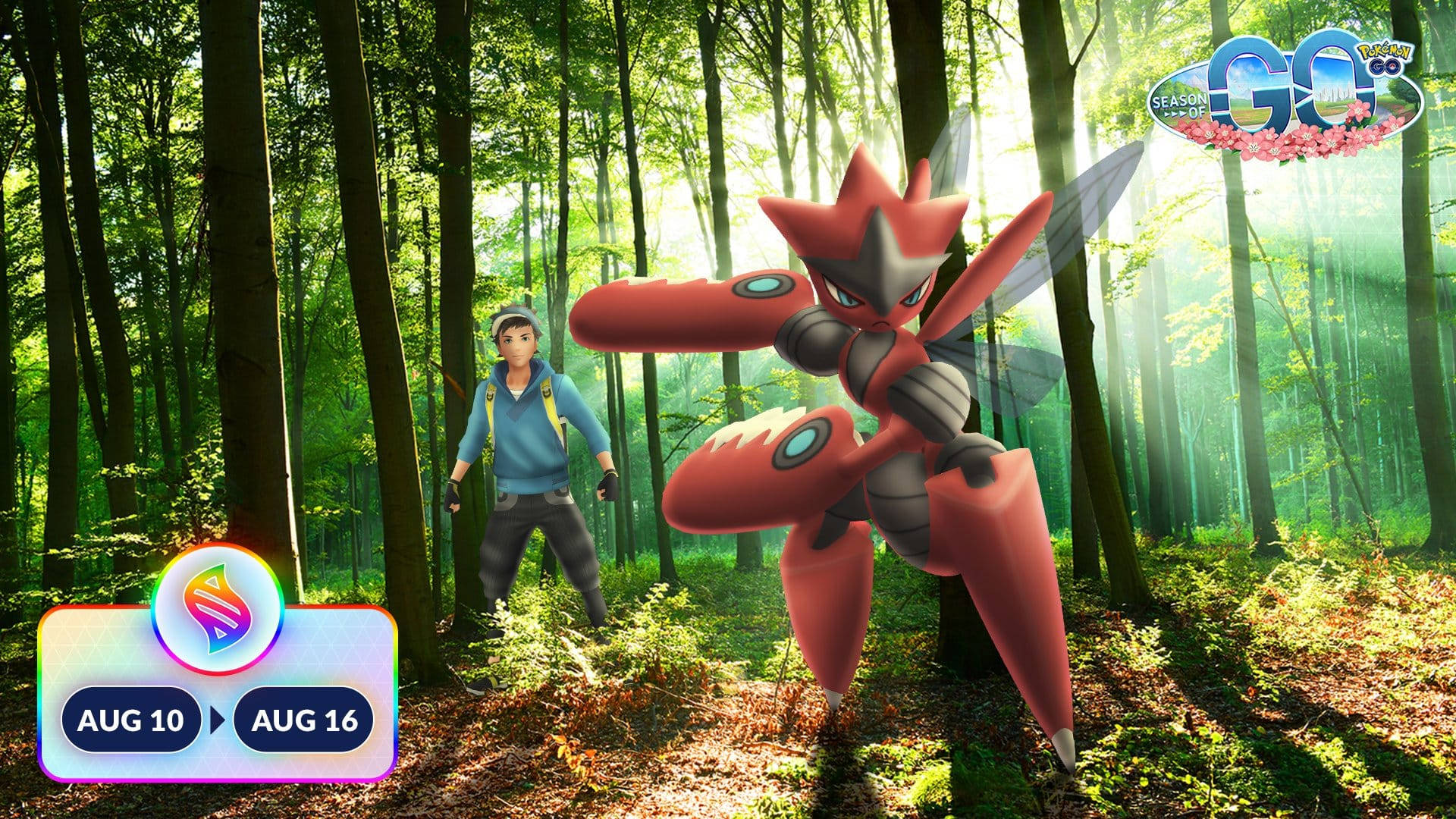 Scizor In Pokémon Go Background