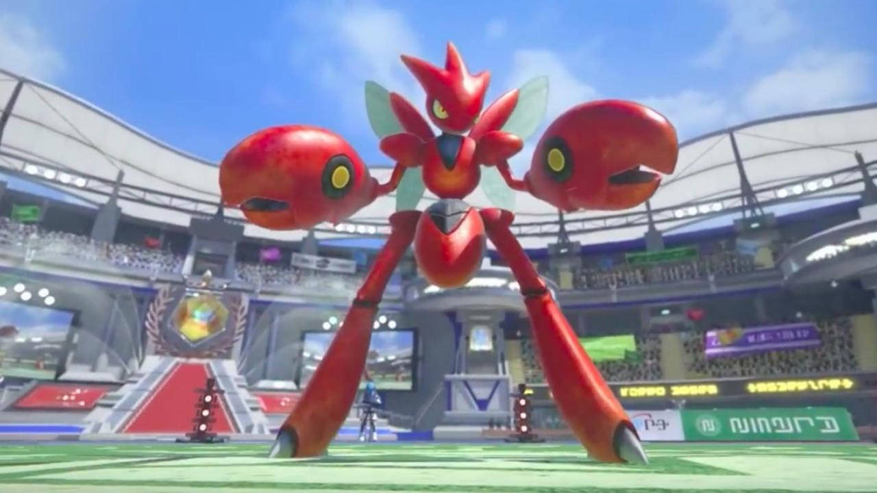 Scizor Standing Tall Background