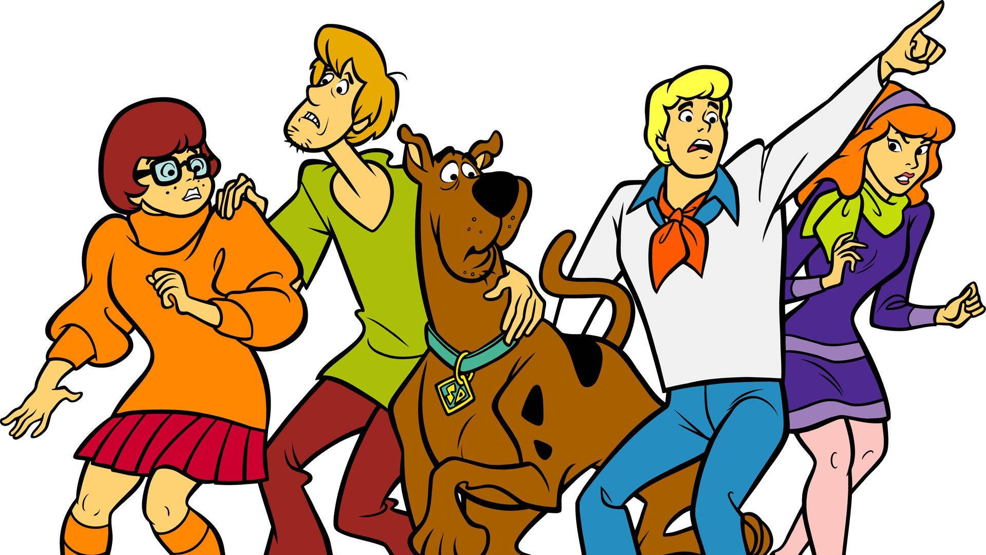 Scooby Doo Iconic Poster Background